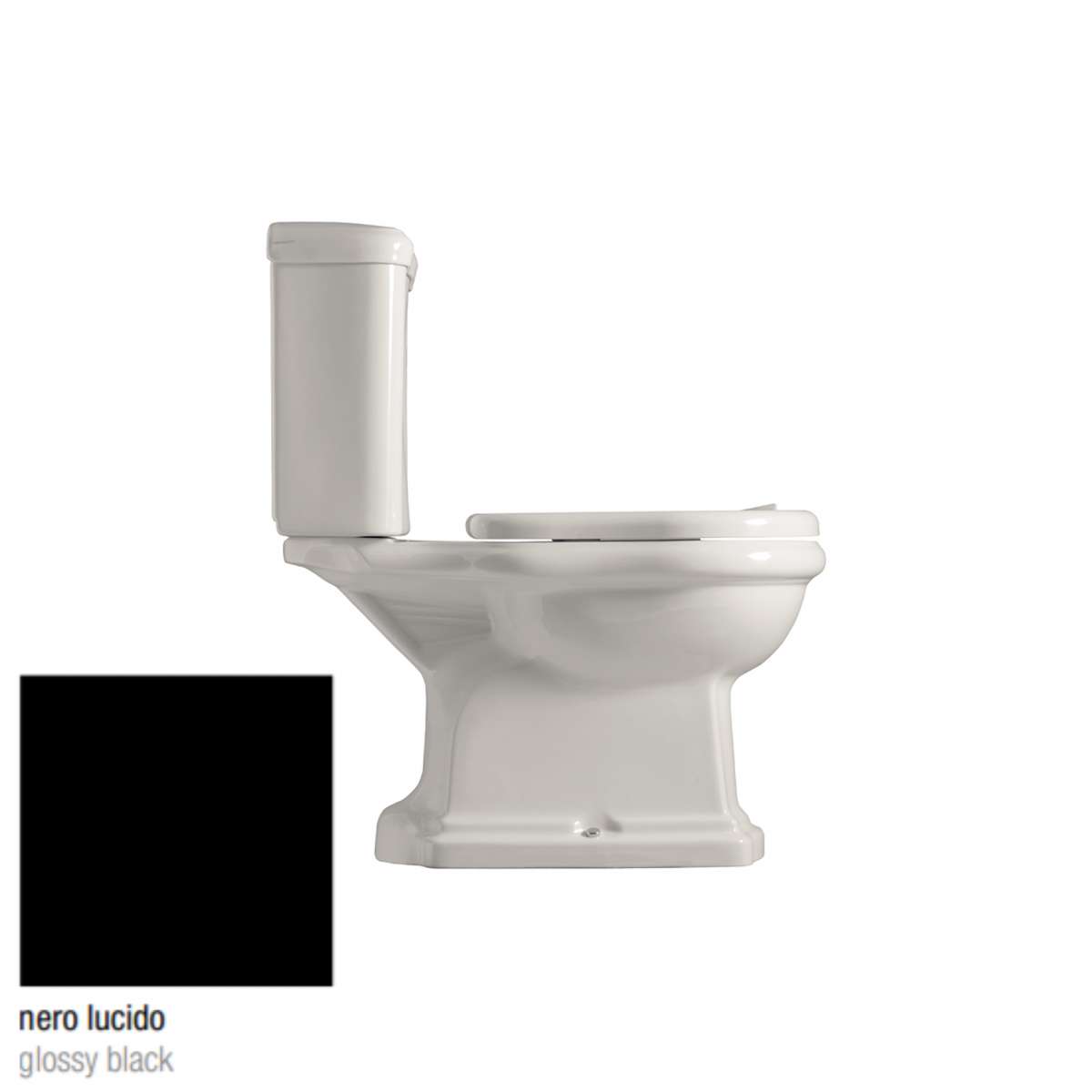 Чаша унитаза KERASAN Retro Унитаз моноблок с выпуском в пол S. Цвет ...